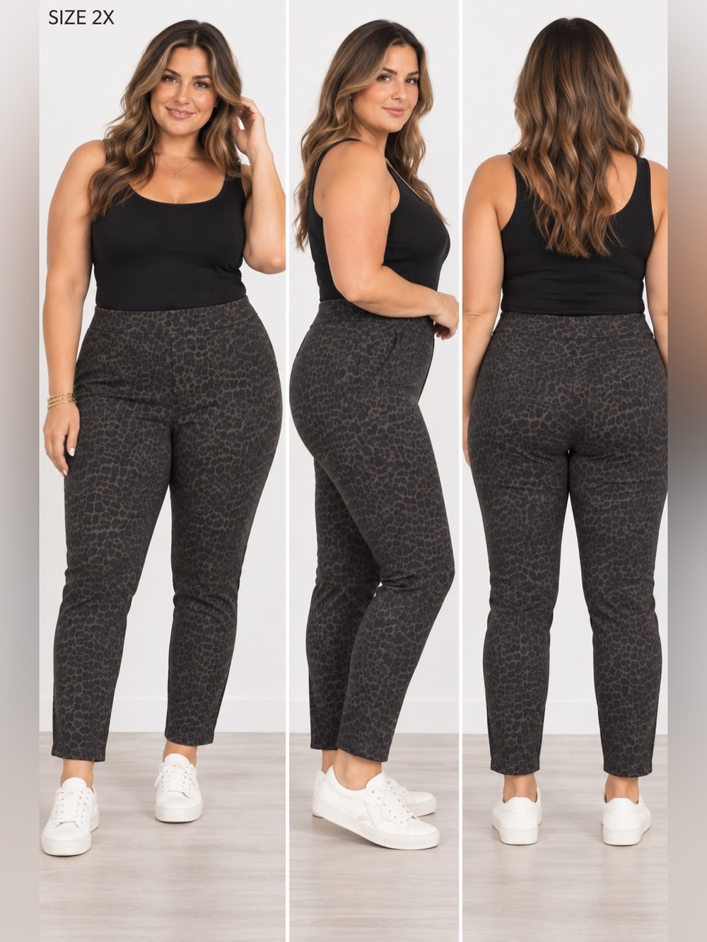 Philosophy Woman Cheetah Print Leggings – Size 2X – NWT